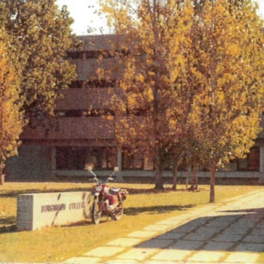 Burgmann College Entrance 1970s Copy