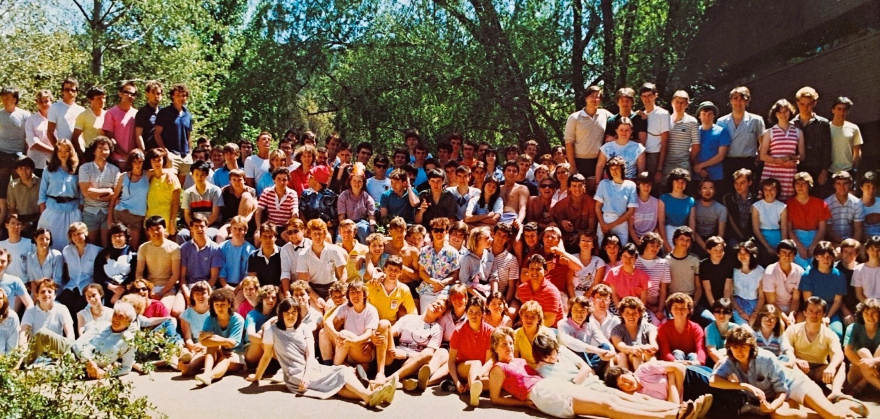 1984 Burgmann College Class Photo v3 Photo from Michelle Sommer