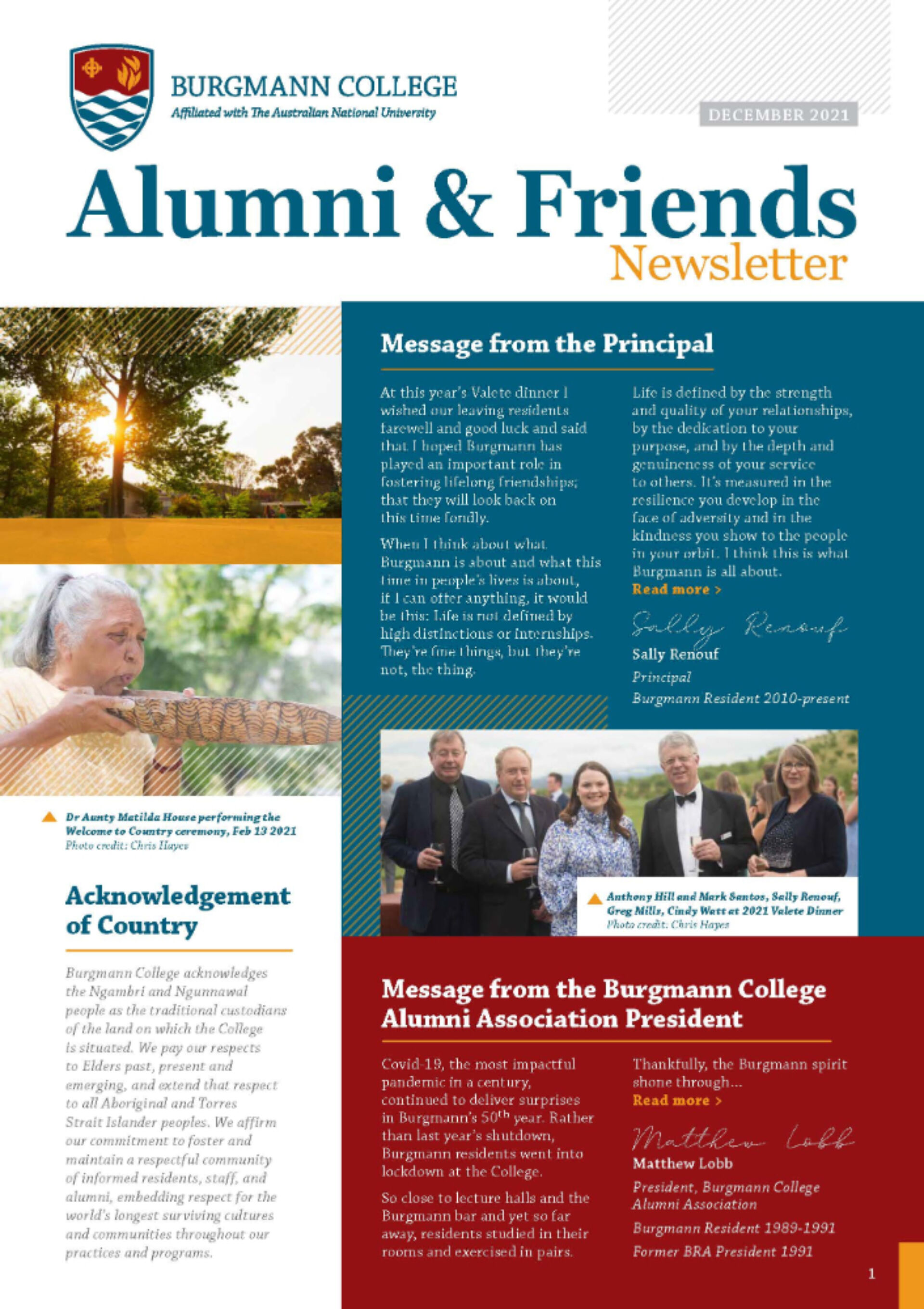 Rsz FRONT PAGE burgmann college december 2021 alumni newsletter UPDATE 2025
