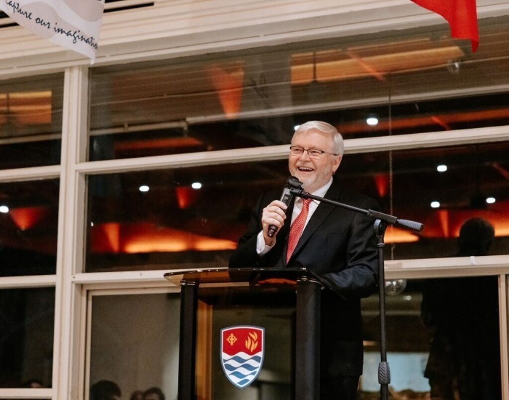 2025 Kevin Rudd Lectern website