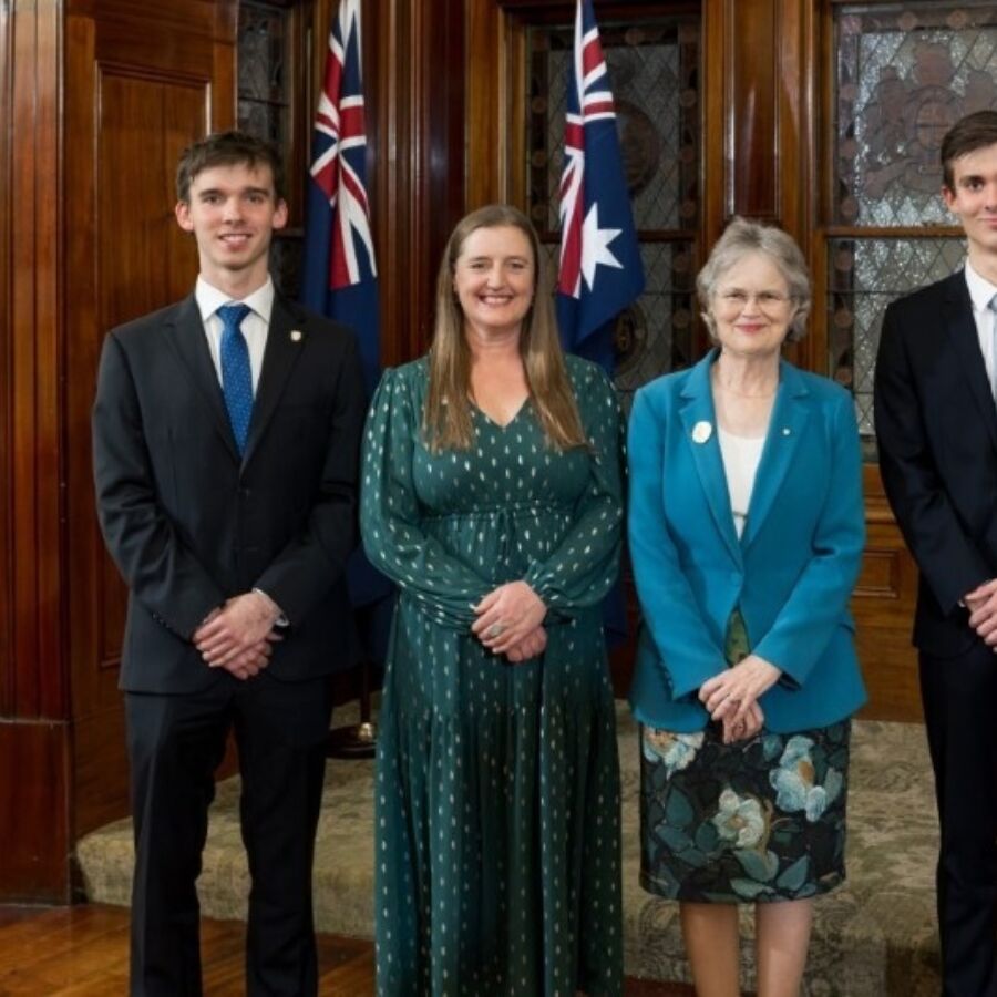 2025 CAS Hawker Scholarship presentation Thomas Henchliff Amelia Zaraftis Frances Adamson Nicholas Henchliff Taryn Stasakova Custom