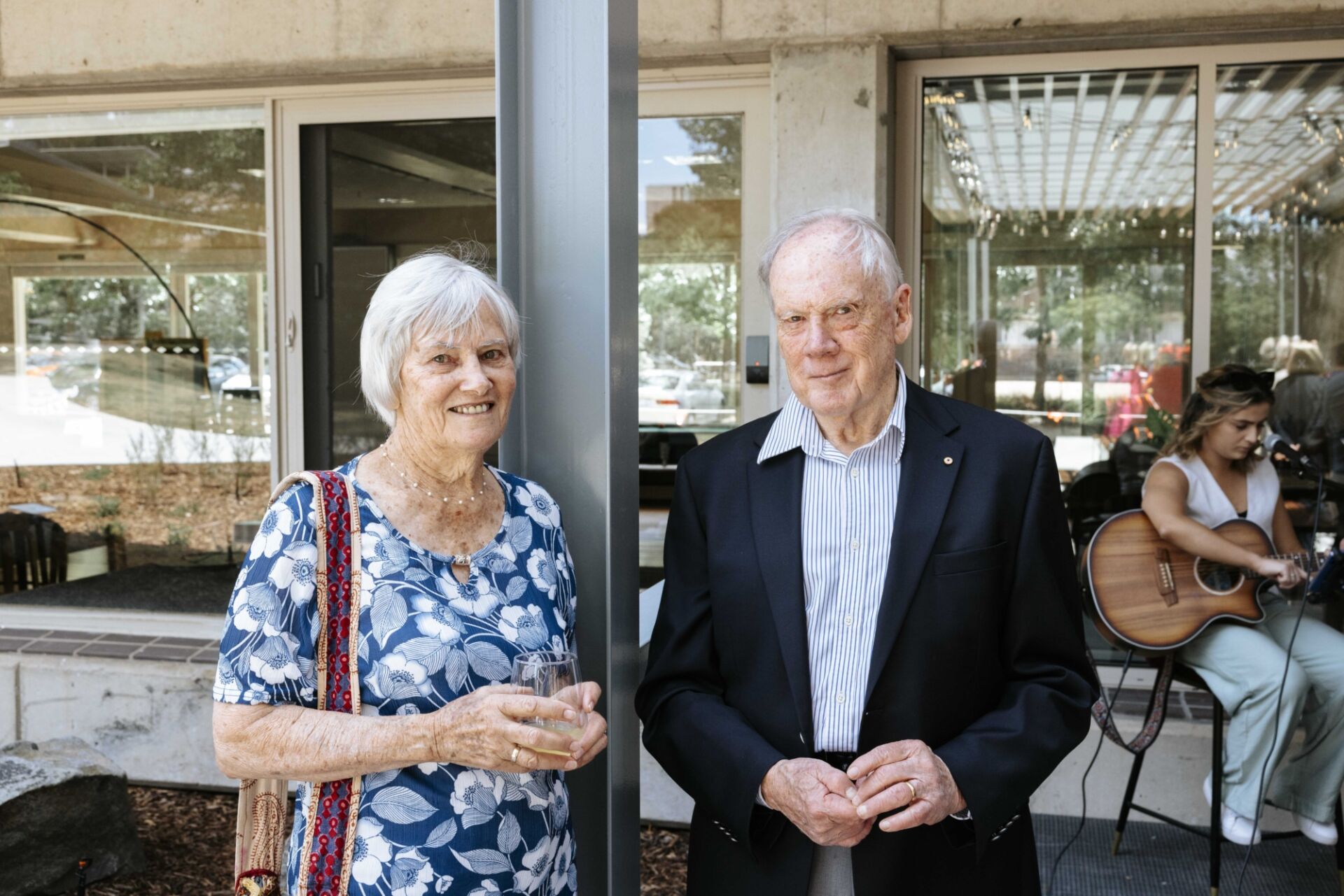 2024 m11 16 Price Family Gardens and BBQ Opening Gwenyth Bray Colin Thomson